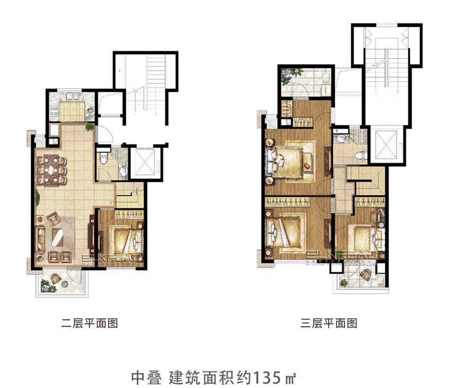 金地保利悦风华 户型图