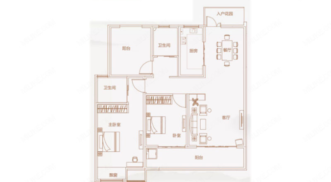石榴紫金院子 户型图