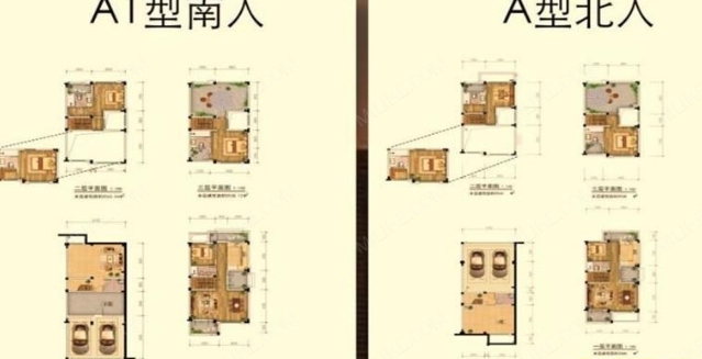 孔雀城长江熙岸 户型图