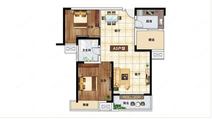 和昌仙林国际 户型图