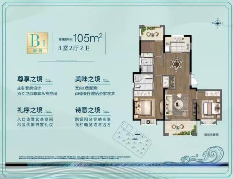 鲁能硅谷公馆 户型图